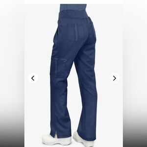 Healing Hands Women's Navy Blue Straight Leg Pants